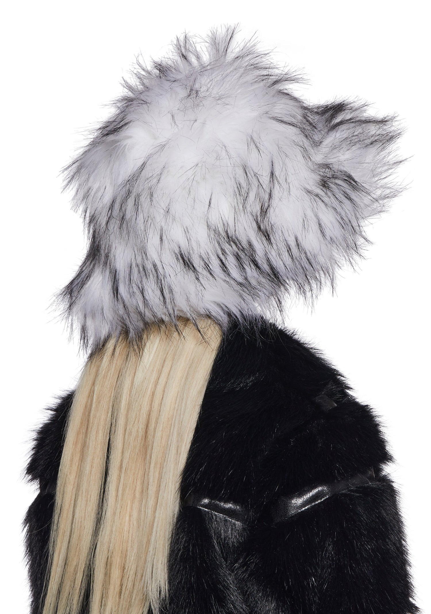 Flirty Fuzzy Bucket Hat - White
