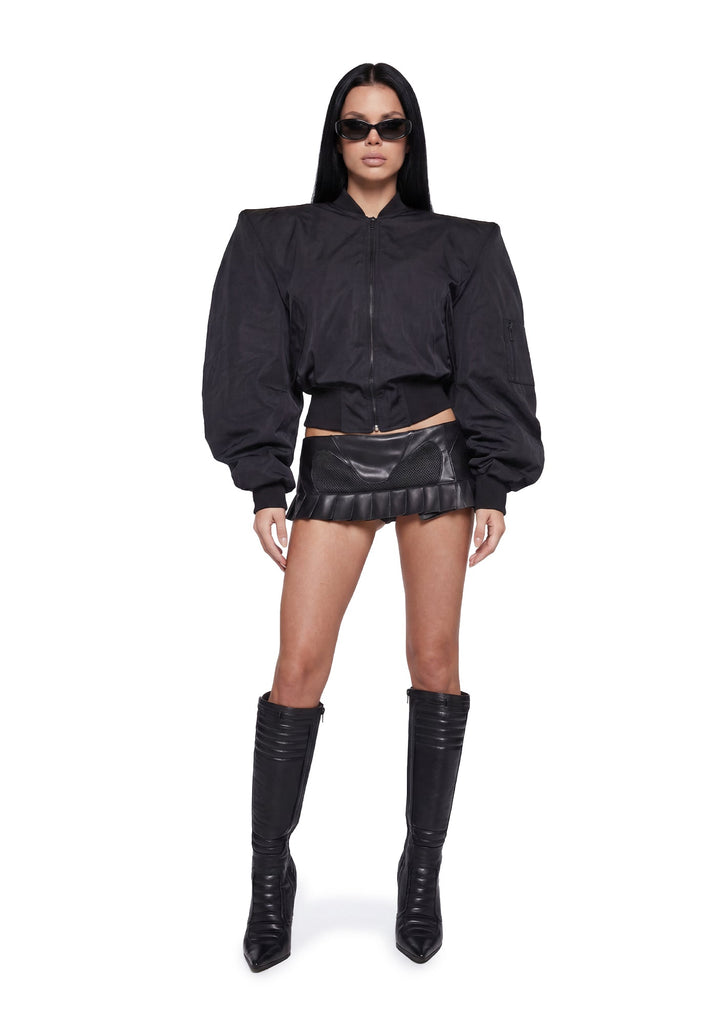 Doomsday Nylon Bomber Jacket