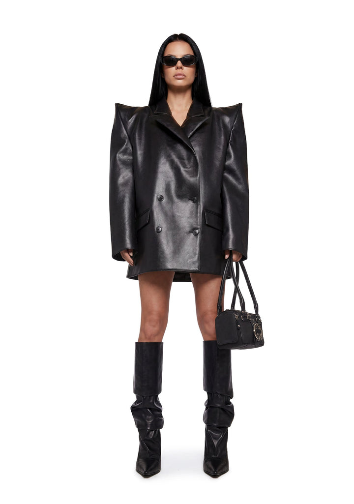 Doomsday Leather Blazer