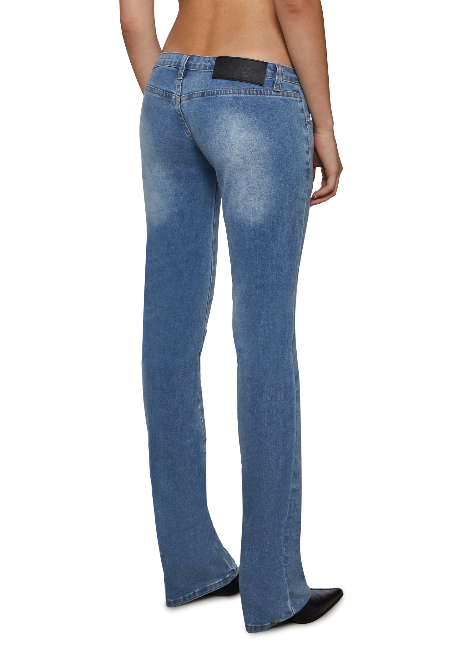 Talia Low Rise Jeans - Light Blue