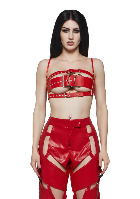Belt Top - Red