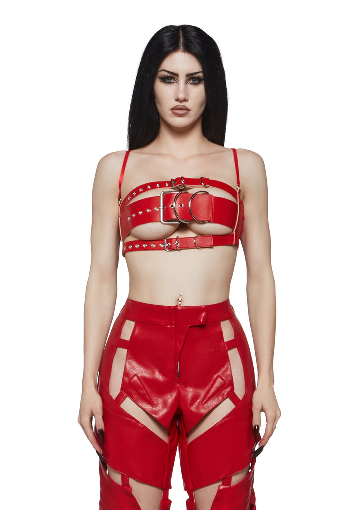 Belt Top - Red