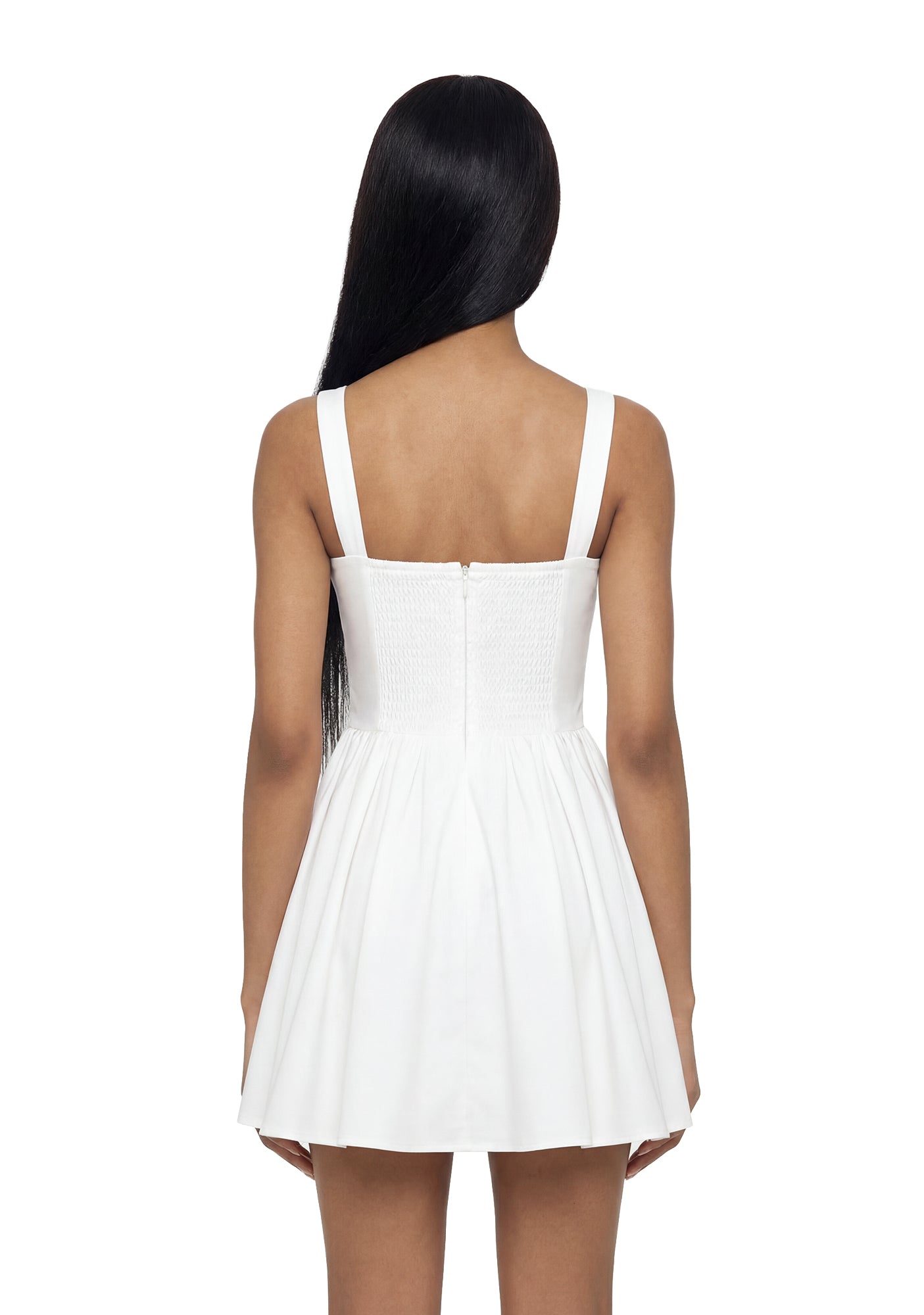 Spring Movement Dress - White