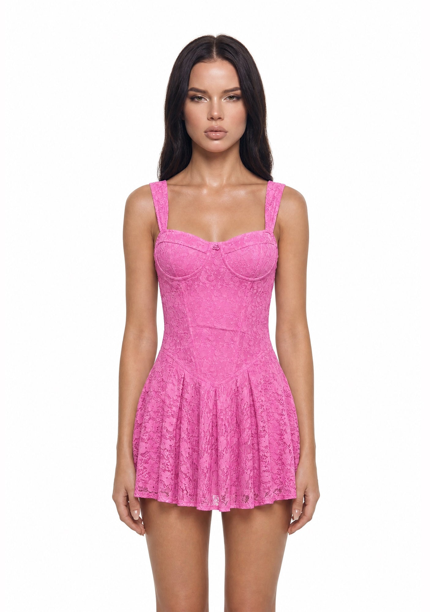 Perfect Date Mini Dress - Pink