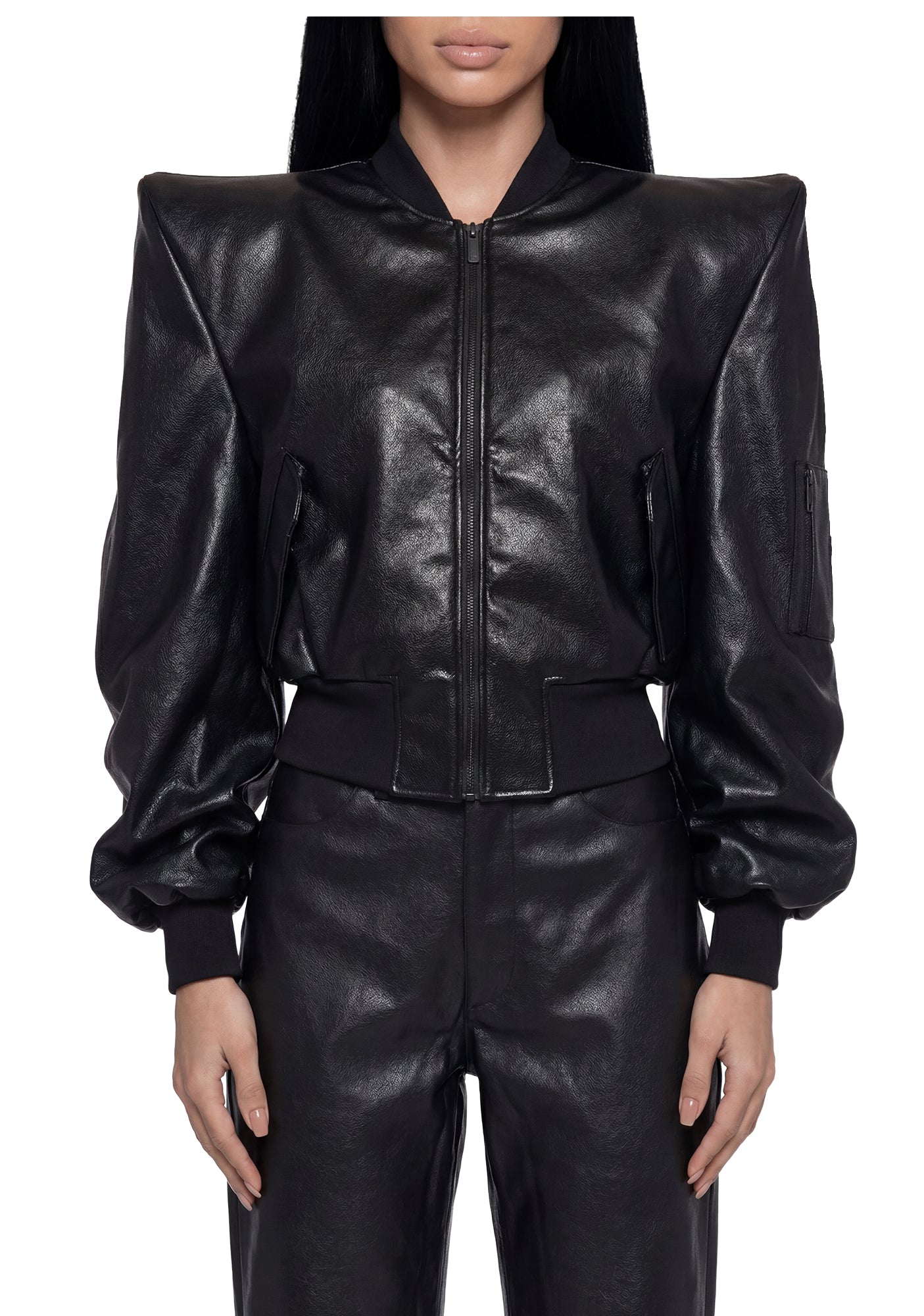 Doomsday Leather Bomber Jacket
