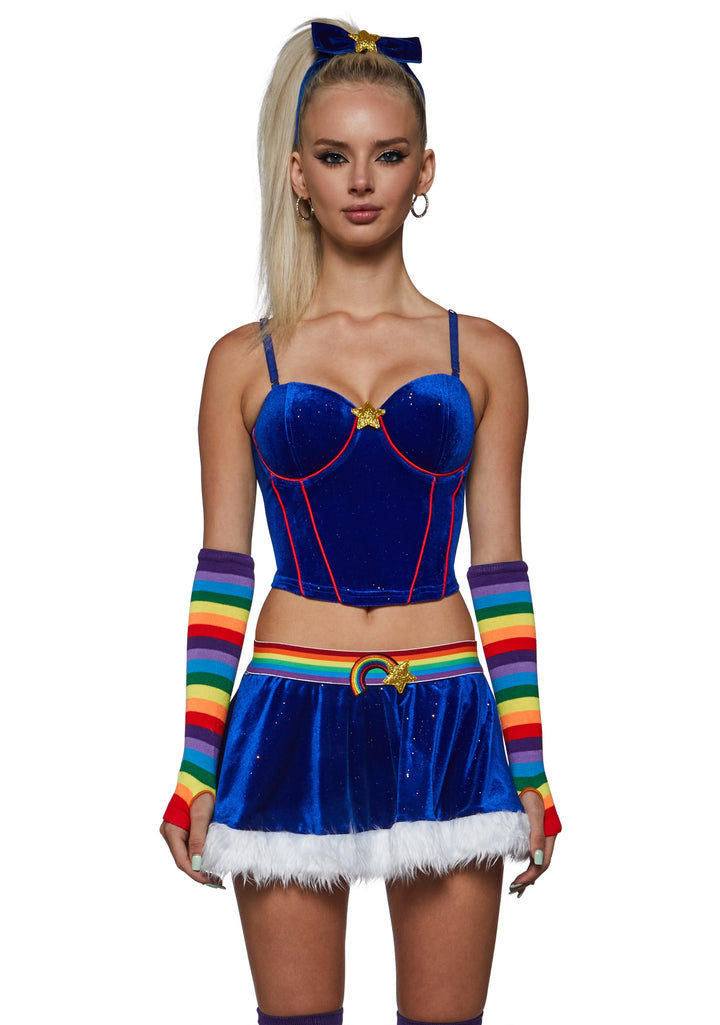 Rainbow Girl Costume