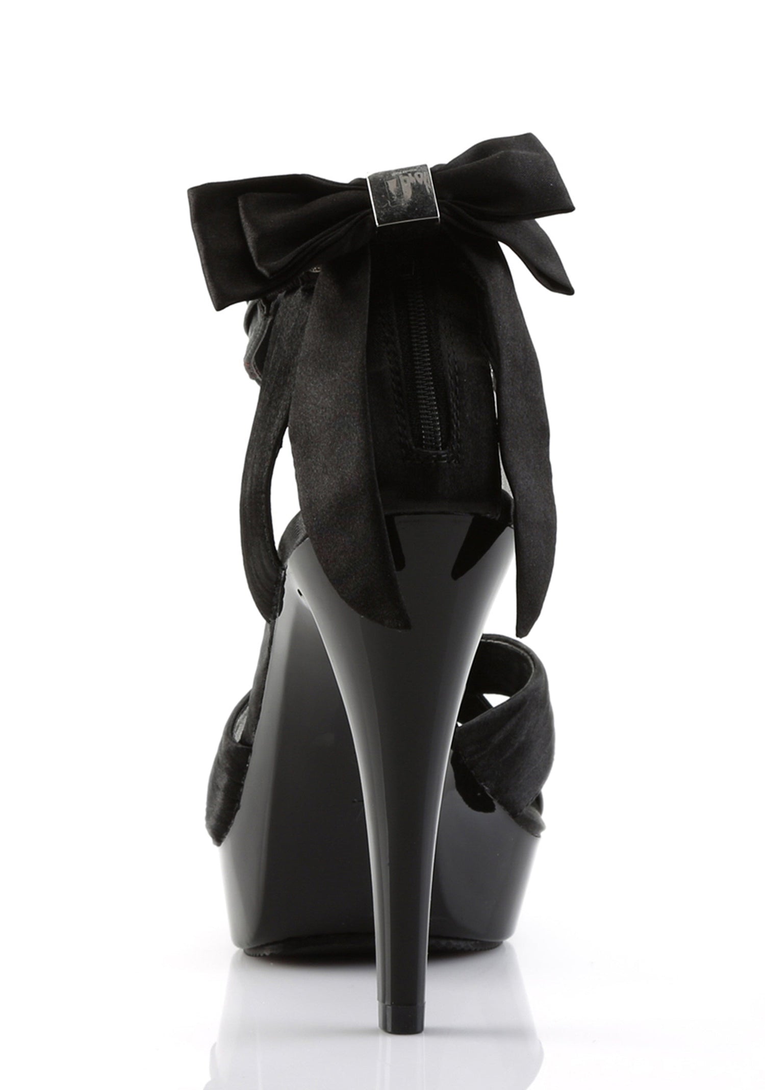 Cocktail-568 Platform Criss Cross Straps Sandals-Black