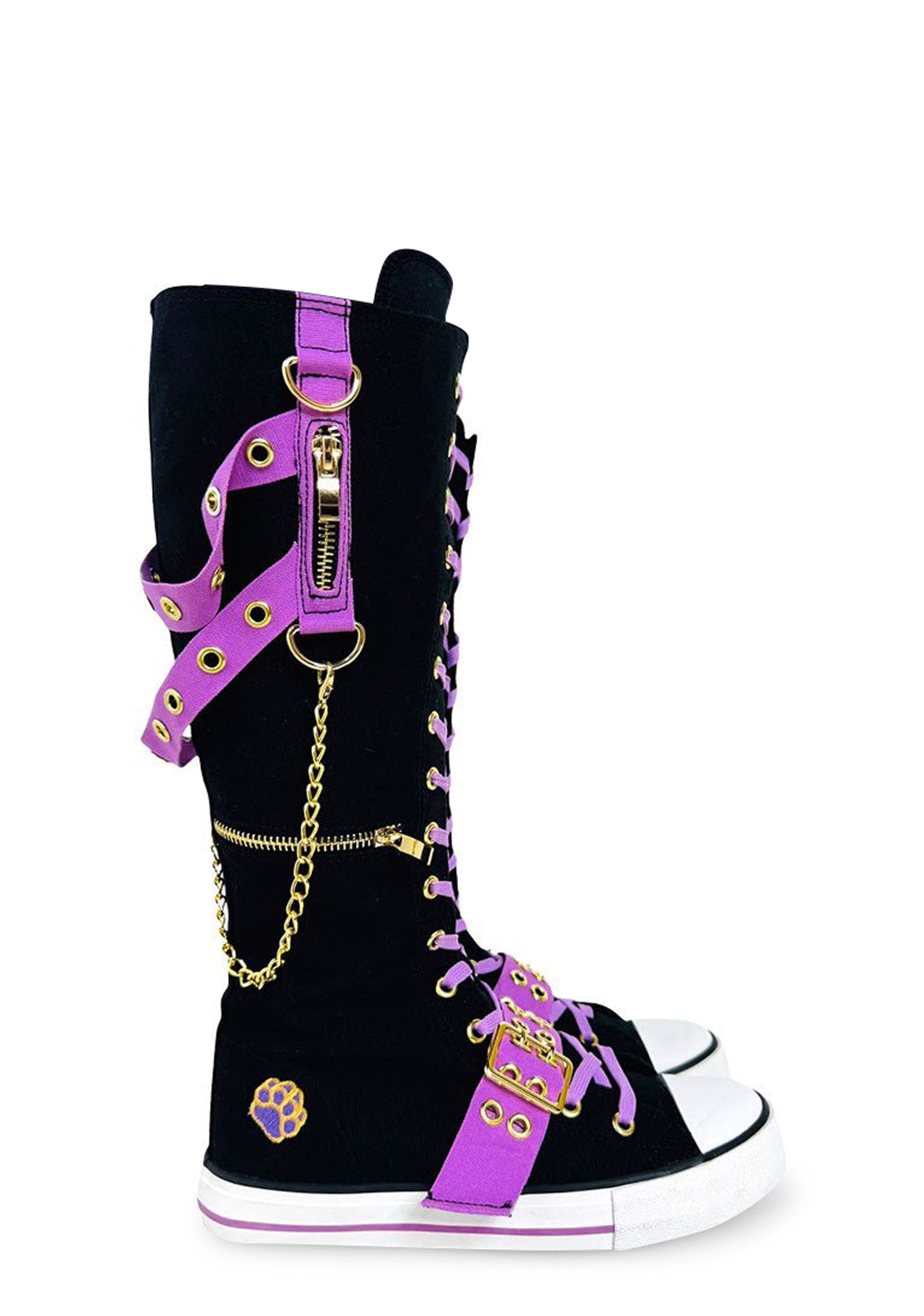 Rawr XD Monster High Knee High Sneakers - Purple