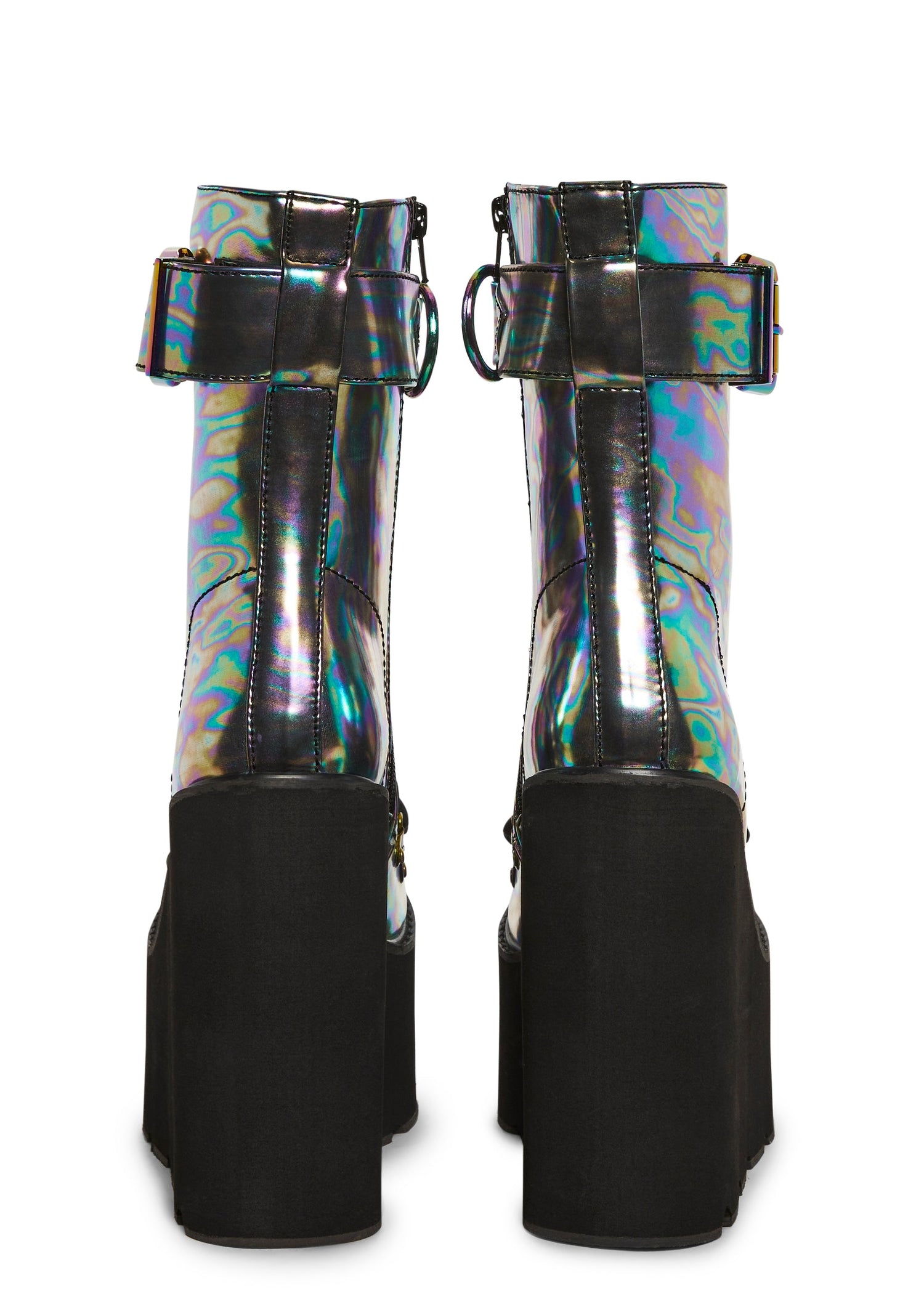 Traitor Boots Oil Slick Super Platform