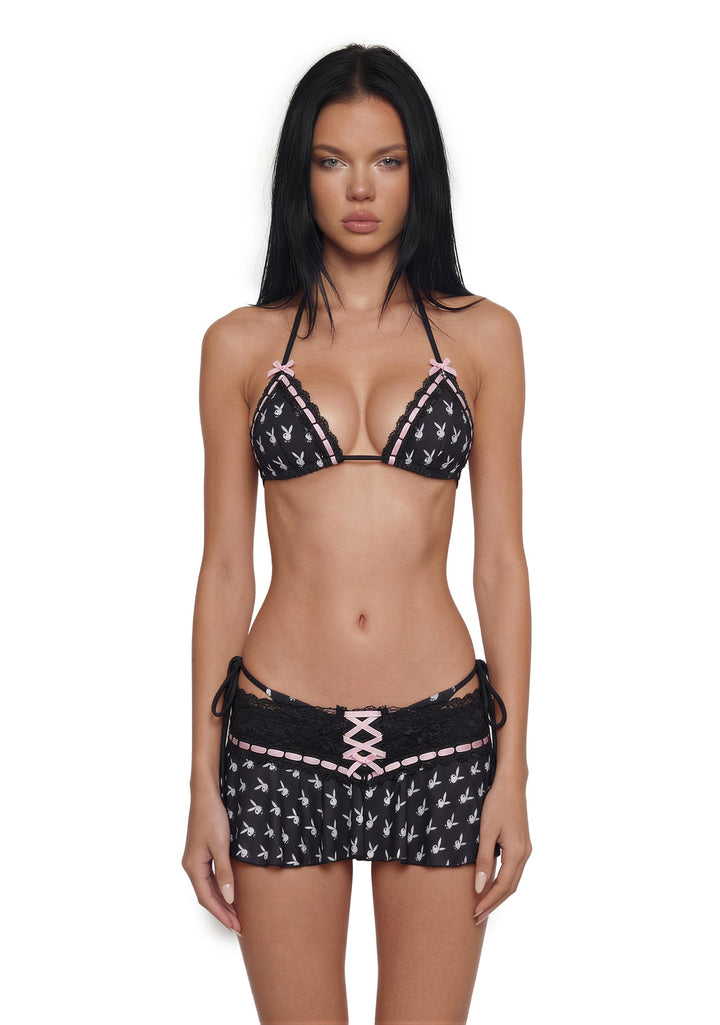Exclusive Access Bikini Set With Skirt