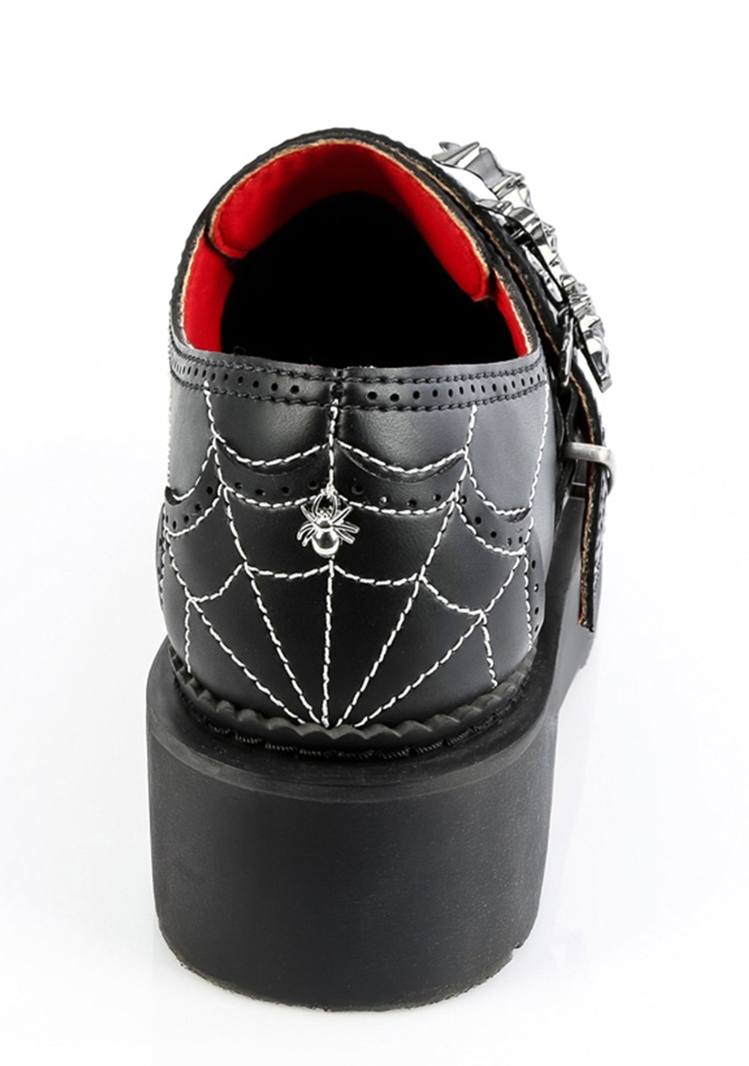 Rebel-03 Platform Spiderweb Oxford Shoes