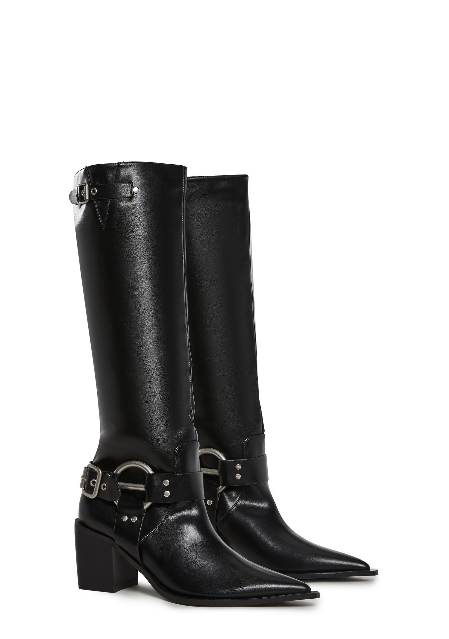 West End Buckle Boots - Black