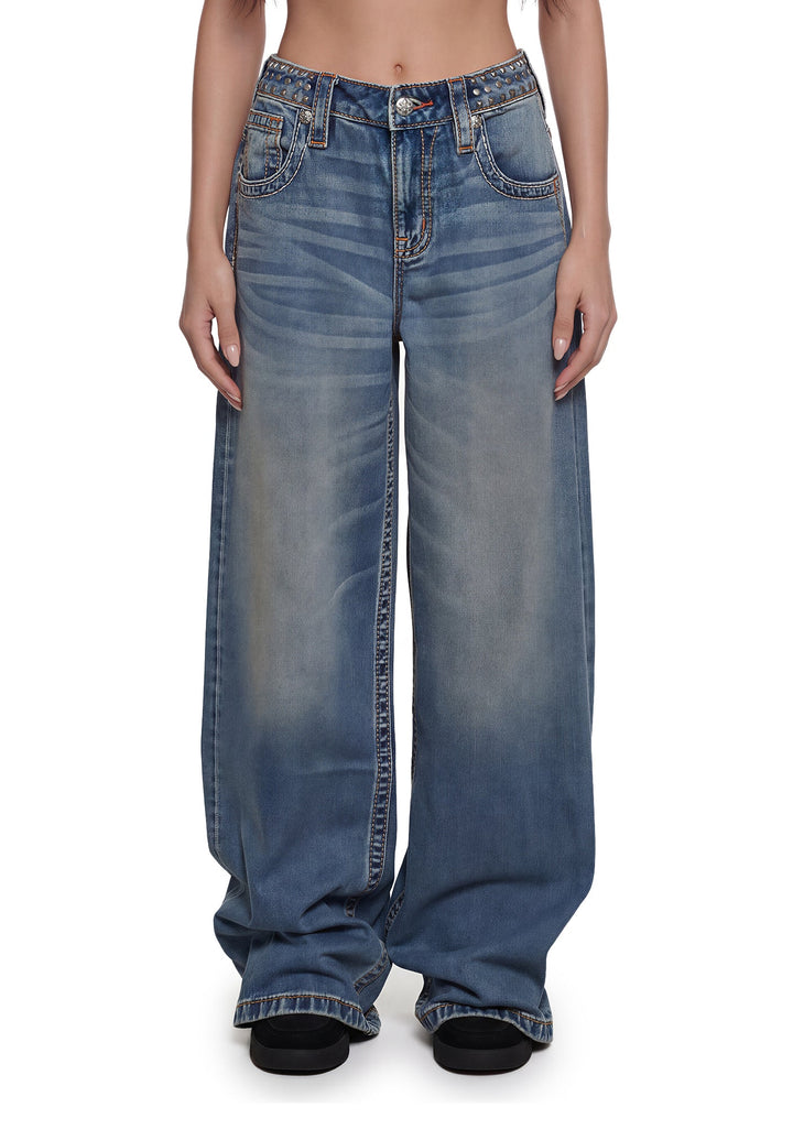 Corina Baggy Wide Leg 32"