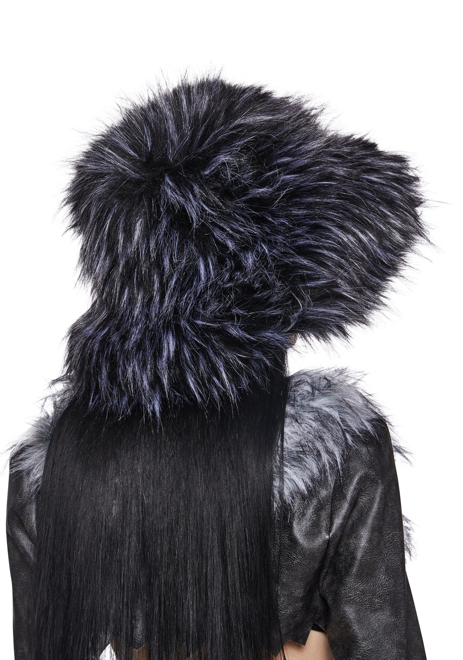 Flirty Fuzzy Bucket Hat - Black