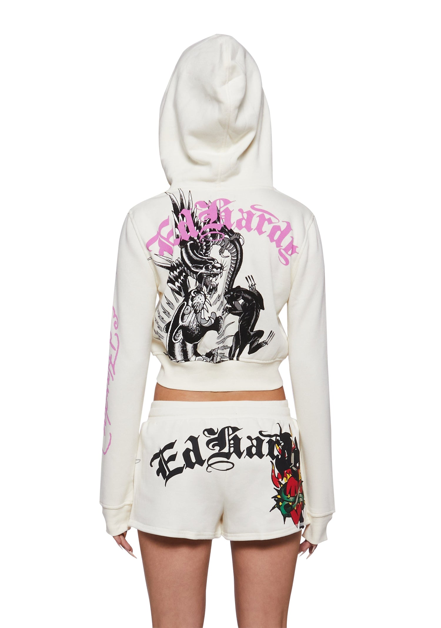 3 Panthers Zip Front Hoodie