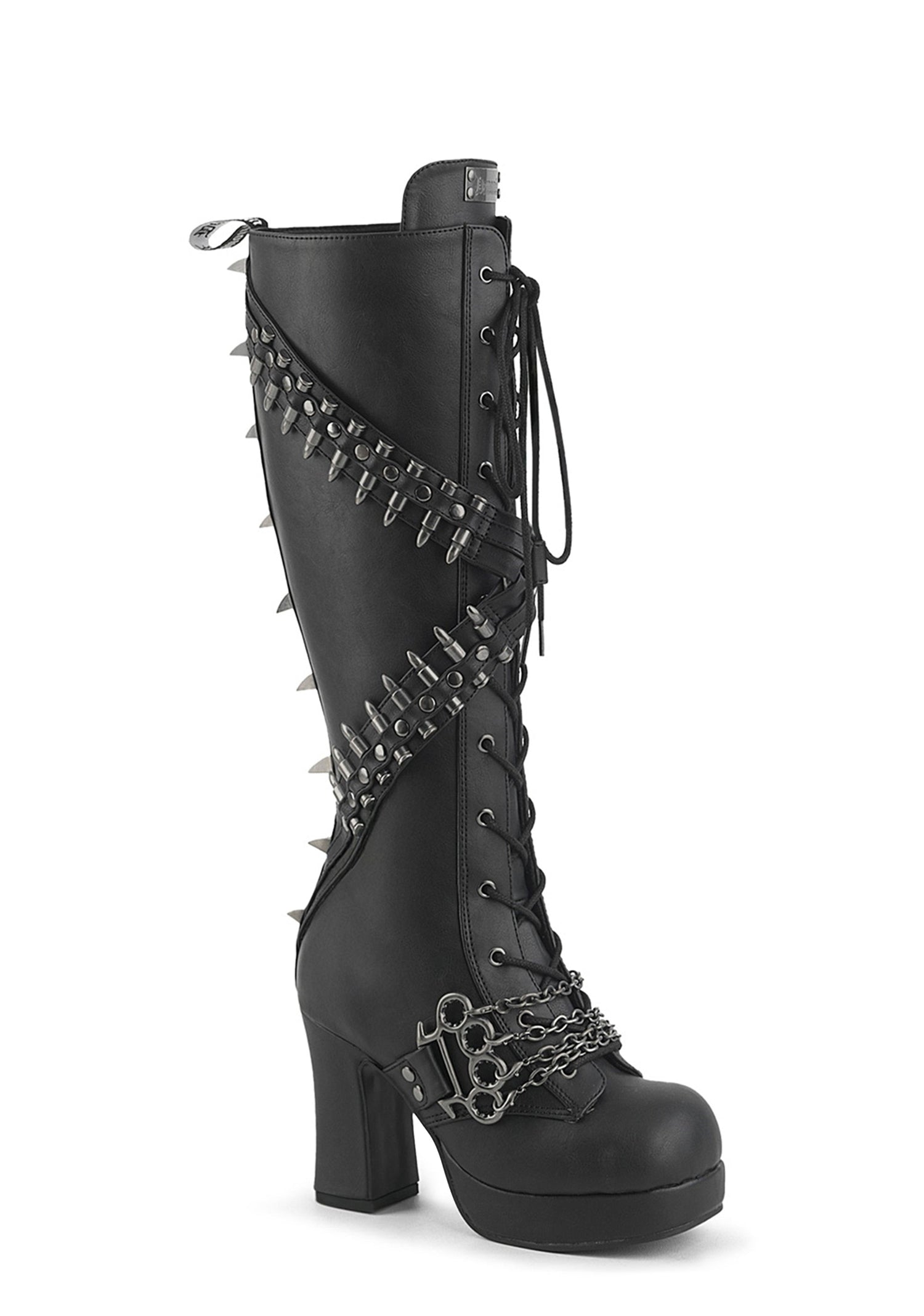 Gothika-108 Platform Knee High Boots