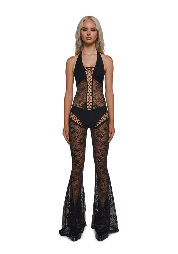 Soft Launch Halter Jumpsuit