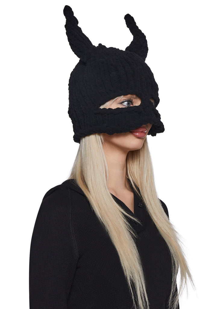 Spooky Winter Knit Beanie