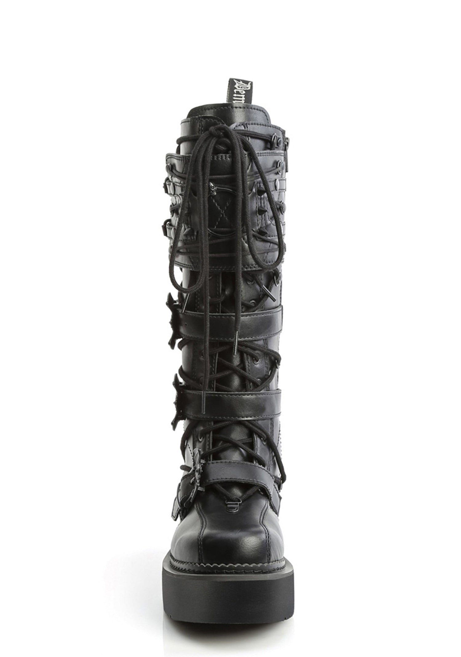 Rebel-200 Platform Knee High Boots