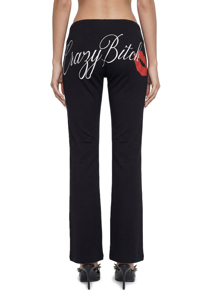 Let's Go Crazy Pants - Black