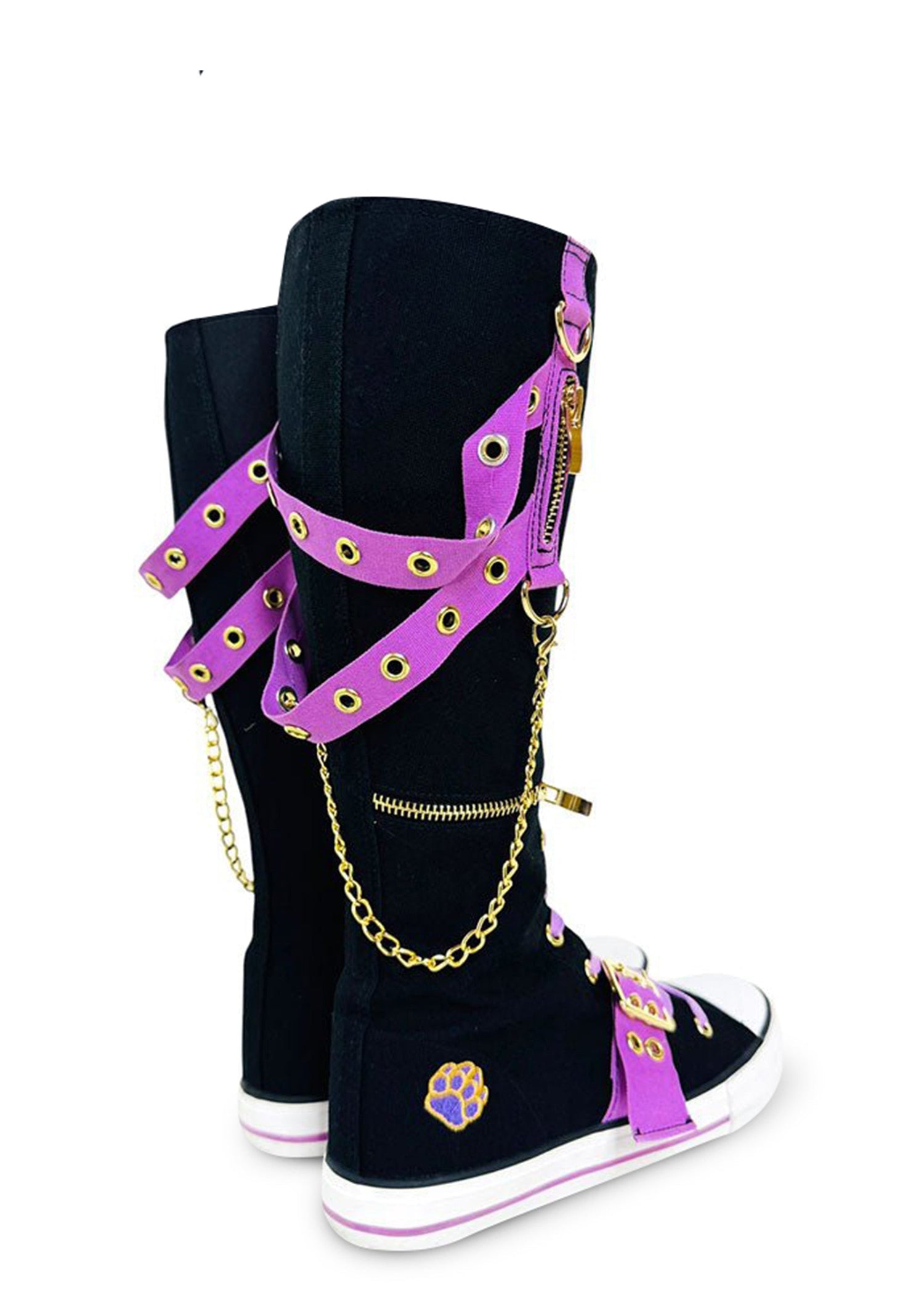 Rawr XD Monster High Knee High Sneakers - Purple