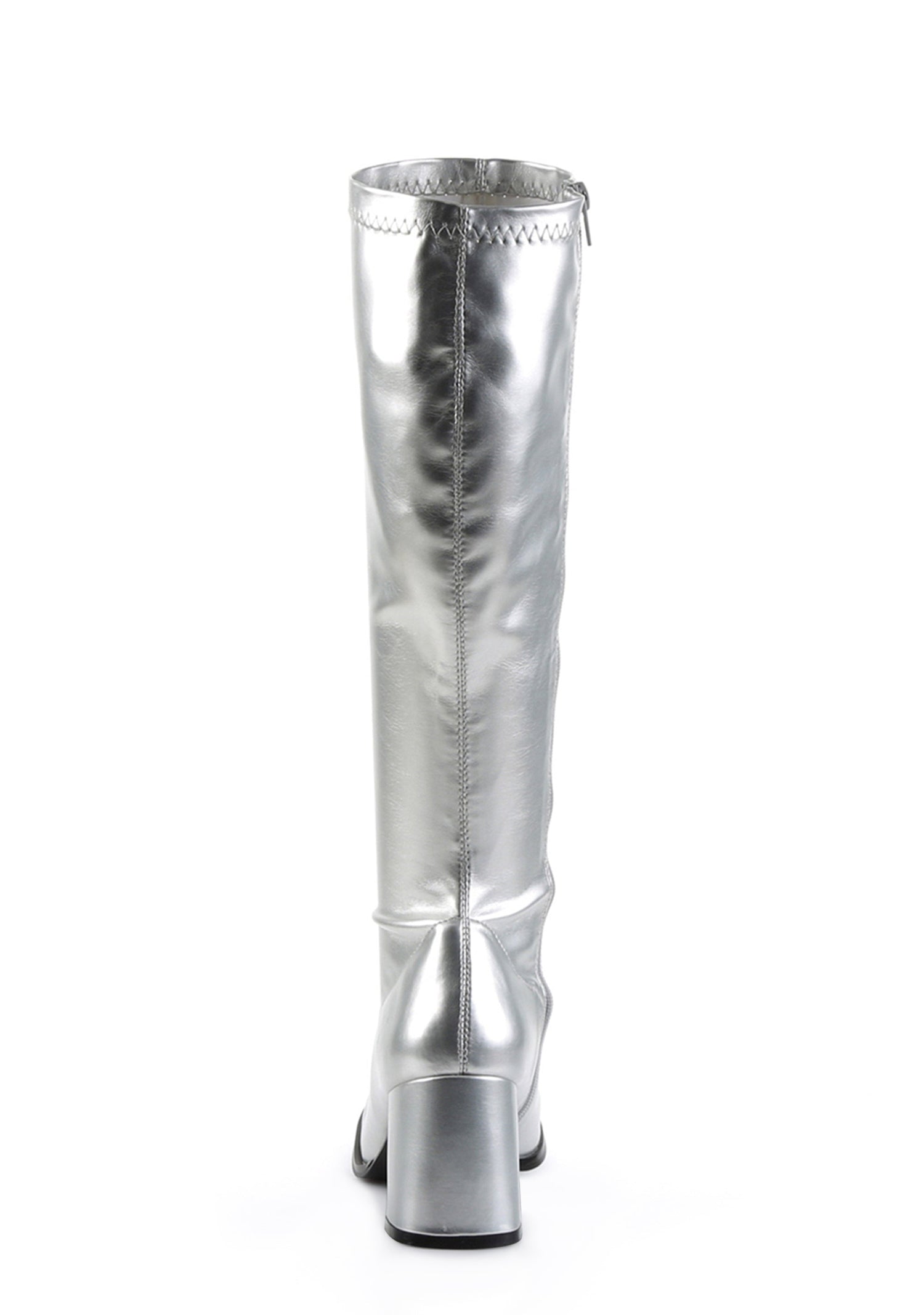Platinum Go-Go Dancer Boots