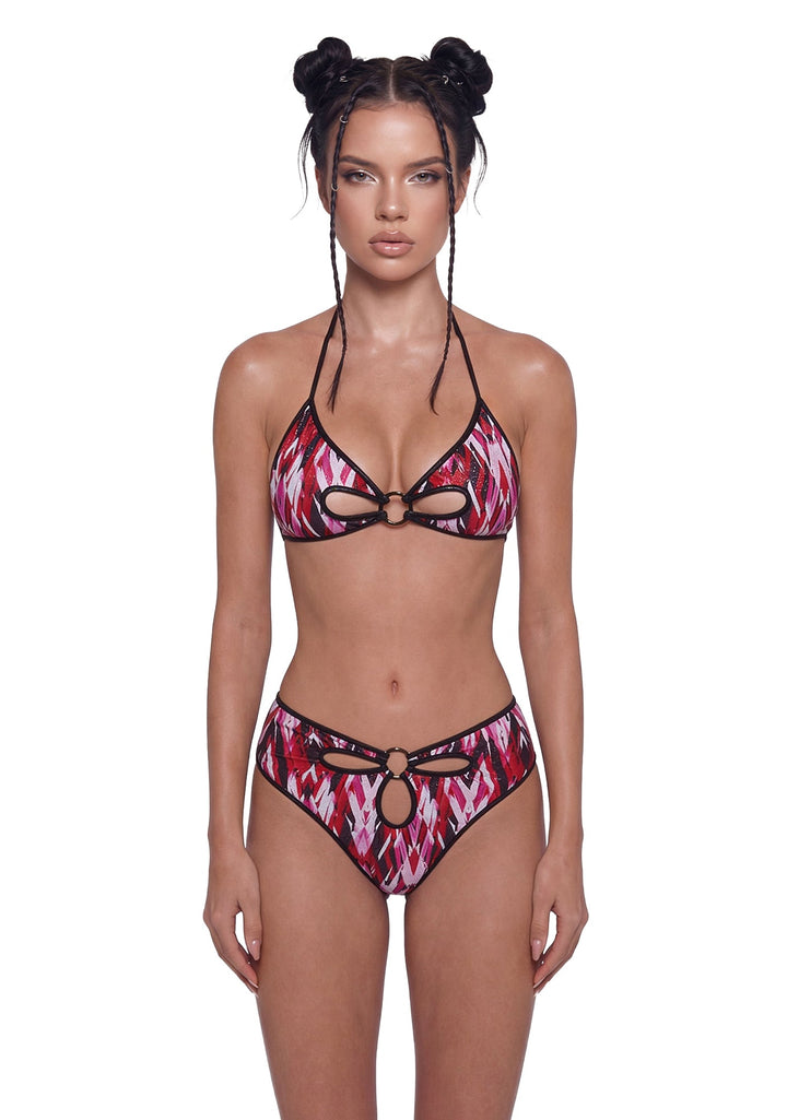 Refracted O-Ring Festival Set - Red/Black