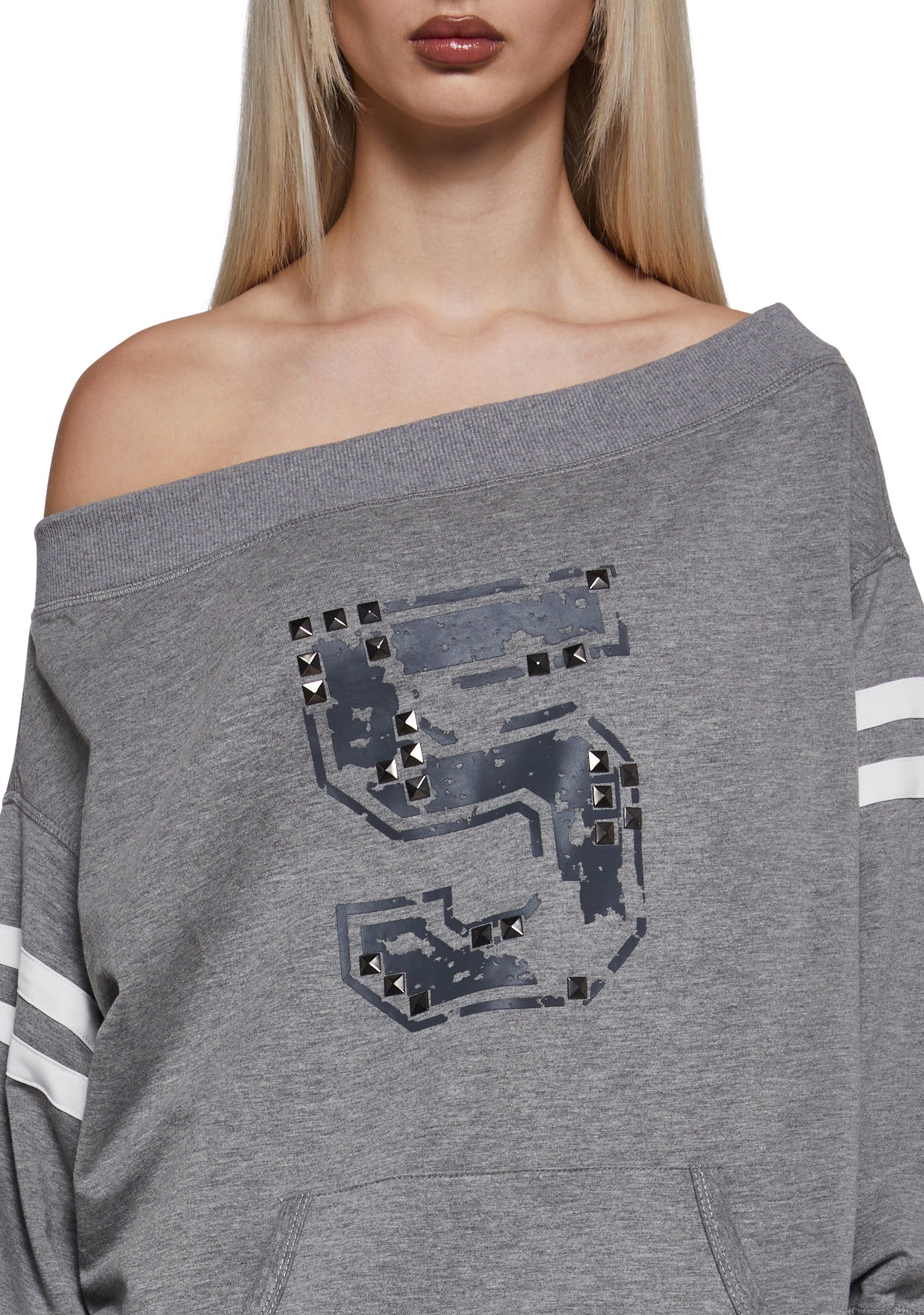 Team Spirit Off The Shoulder Dress