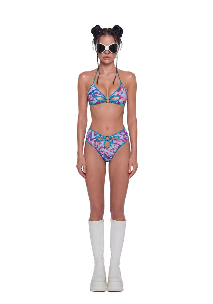 Pastel Pop O-Ring Festival Set - Teal