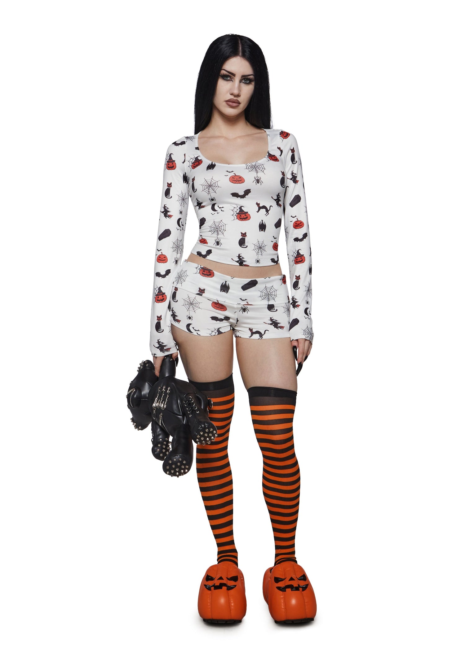 Haunted House Long Sleeve Top
