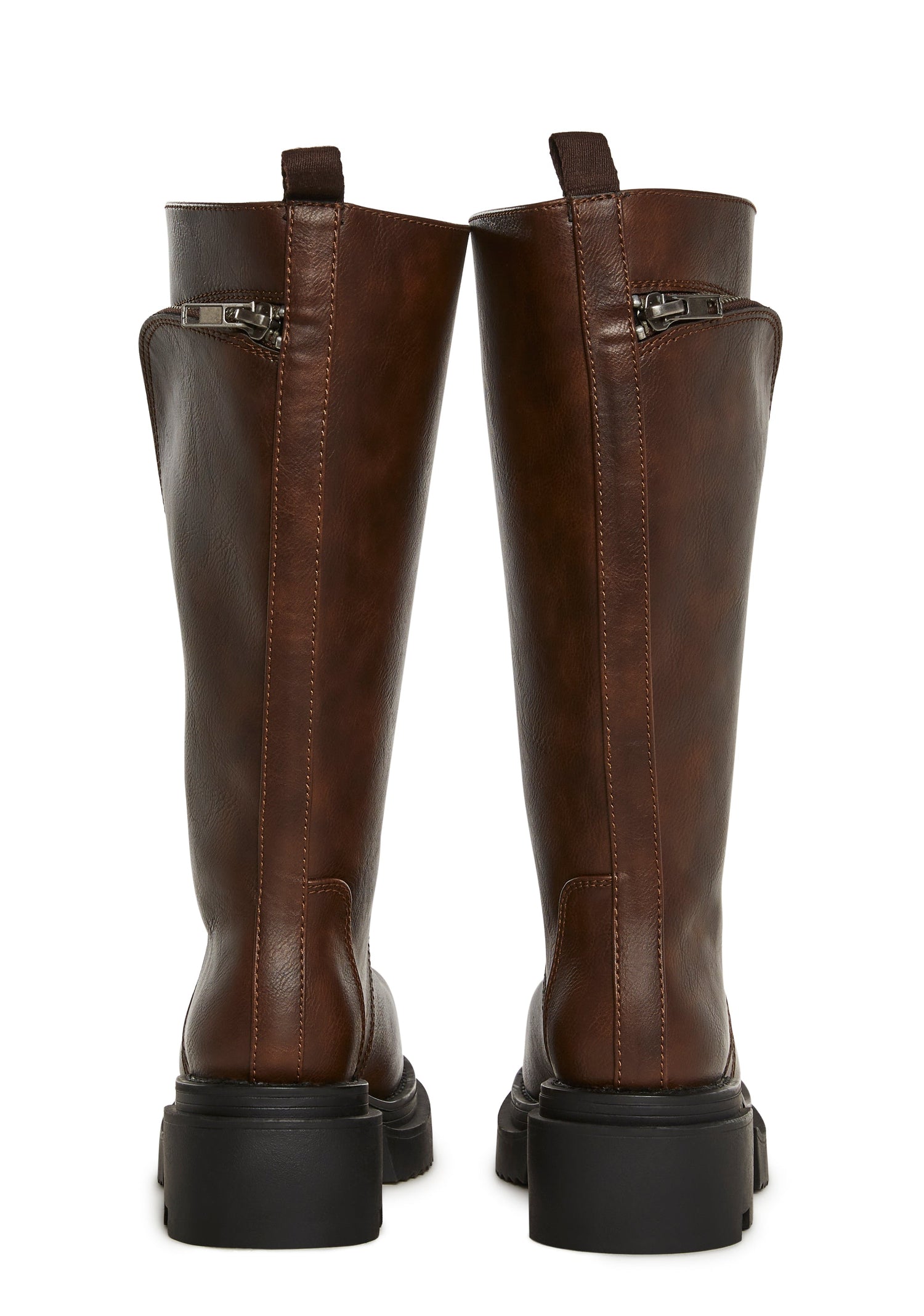 Small Town Girl Pocket Boots - Brown