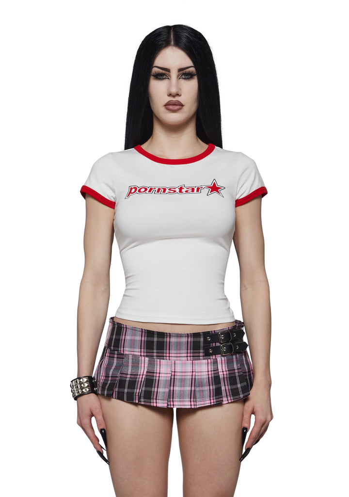 Pornstar Ringer Tee