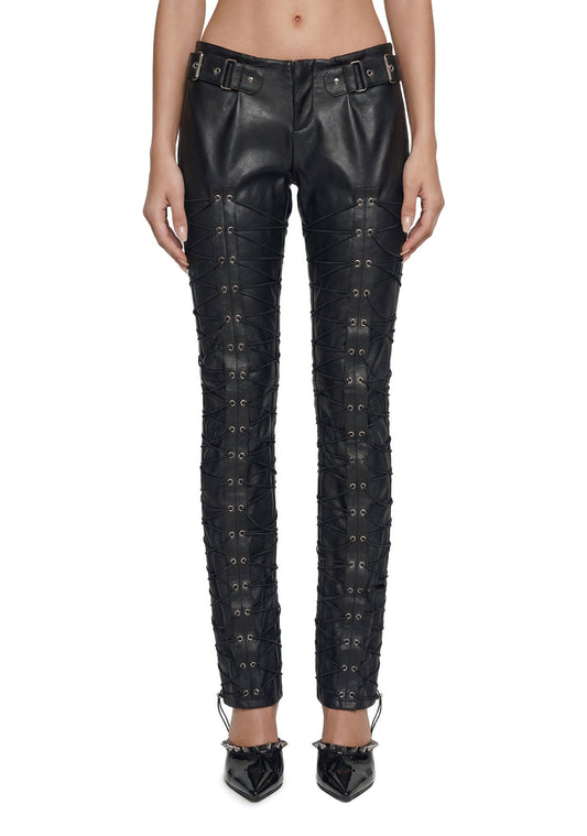 Corset Low Waist Pants