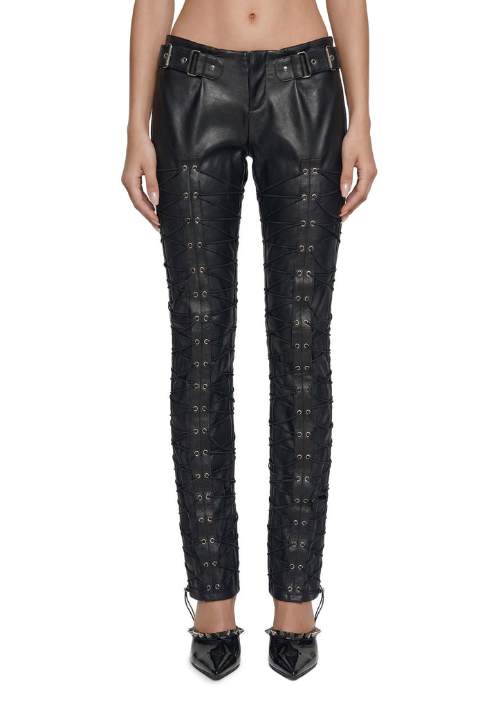 Corset Low Waist Pants