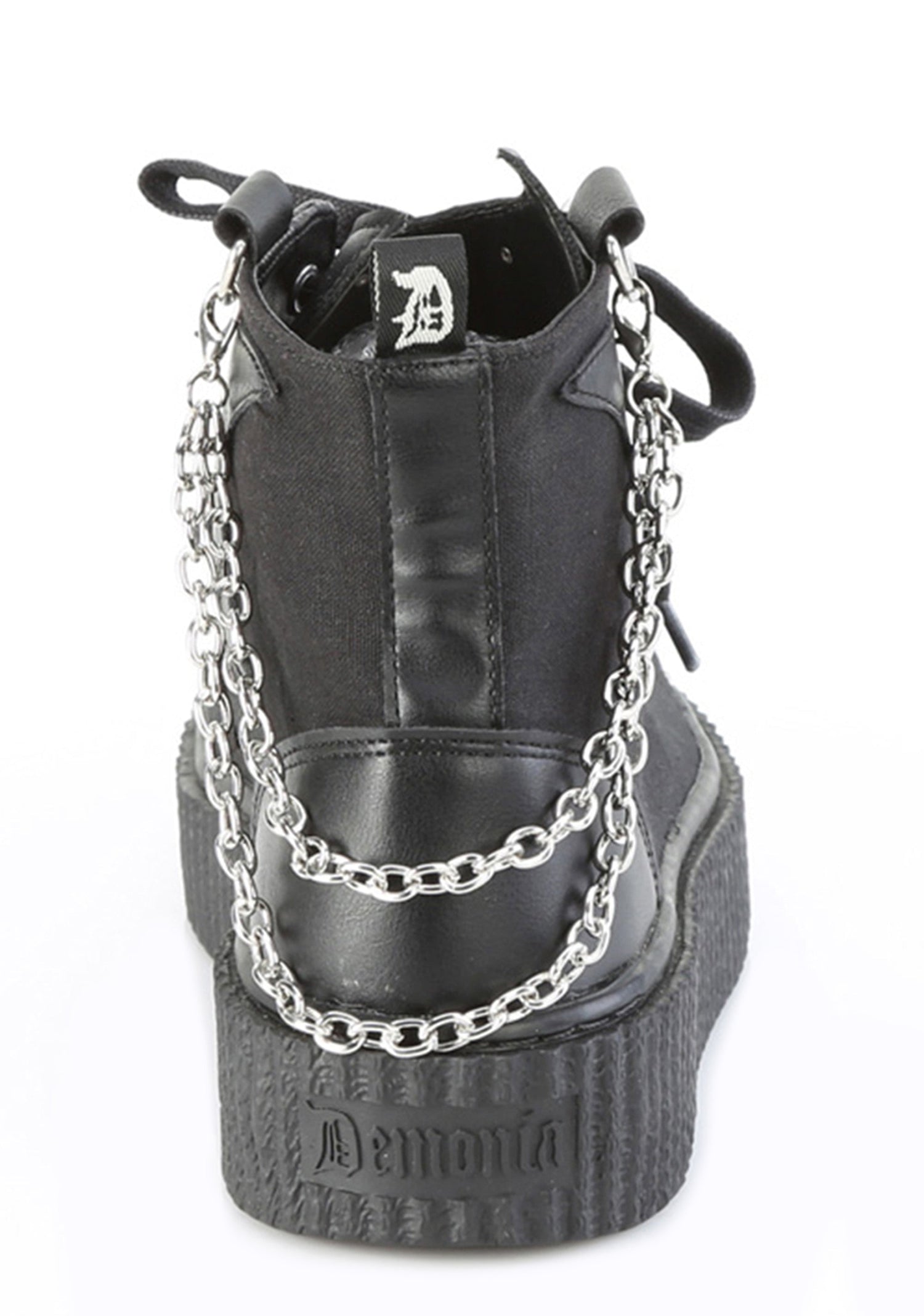 Sneeker-230 Bat Wing Platform High Top Sneaker