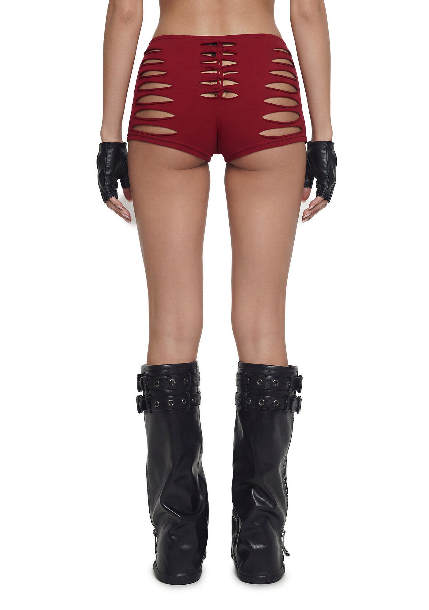 Shredded Shorts - Red