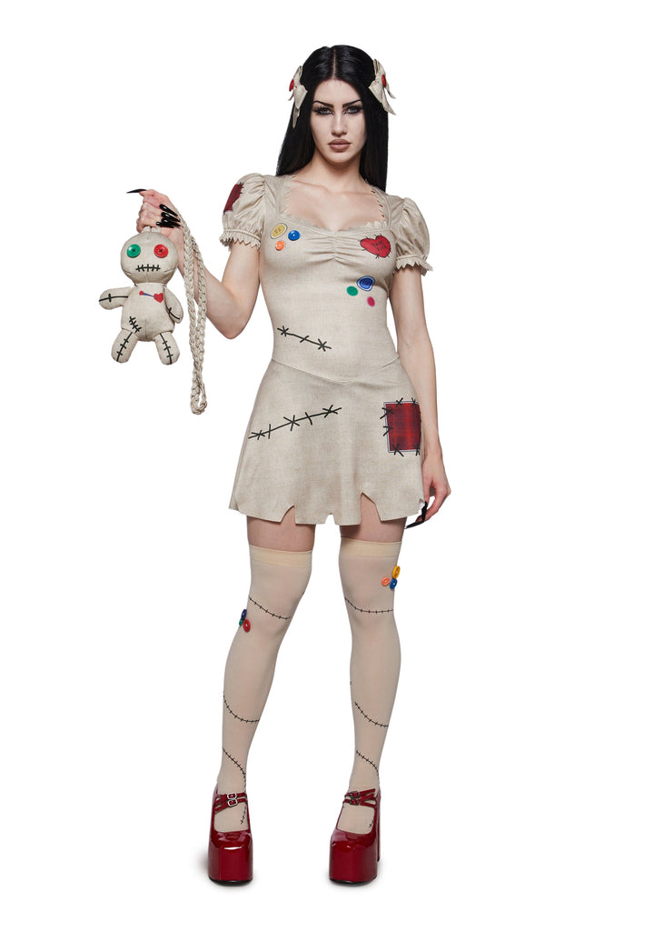 Voodoo Doll Dress Costume