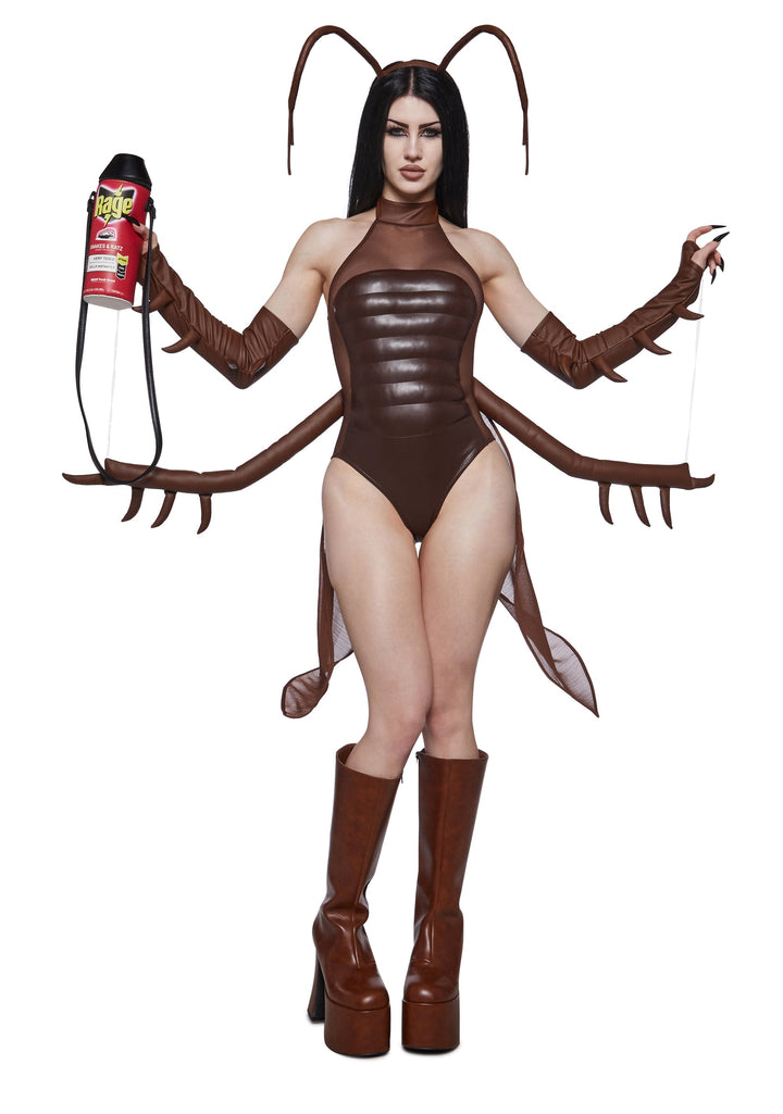Cockroach Bug Costume with Purse