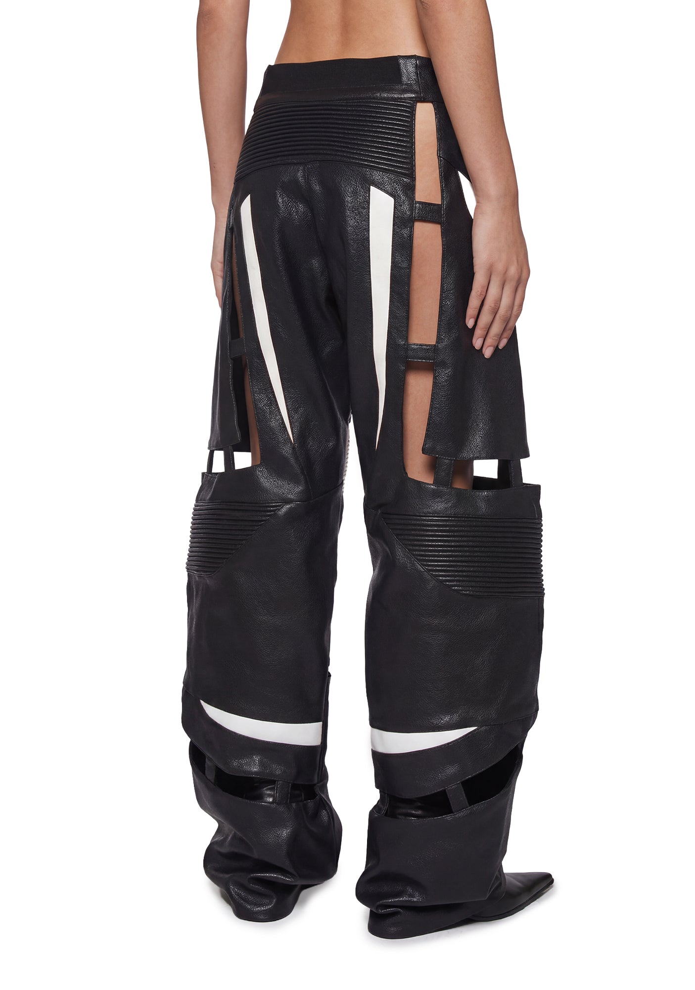 Octane Floating Moto Pants - Blk/Wht