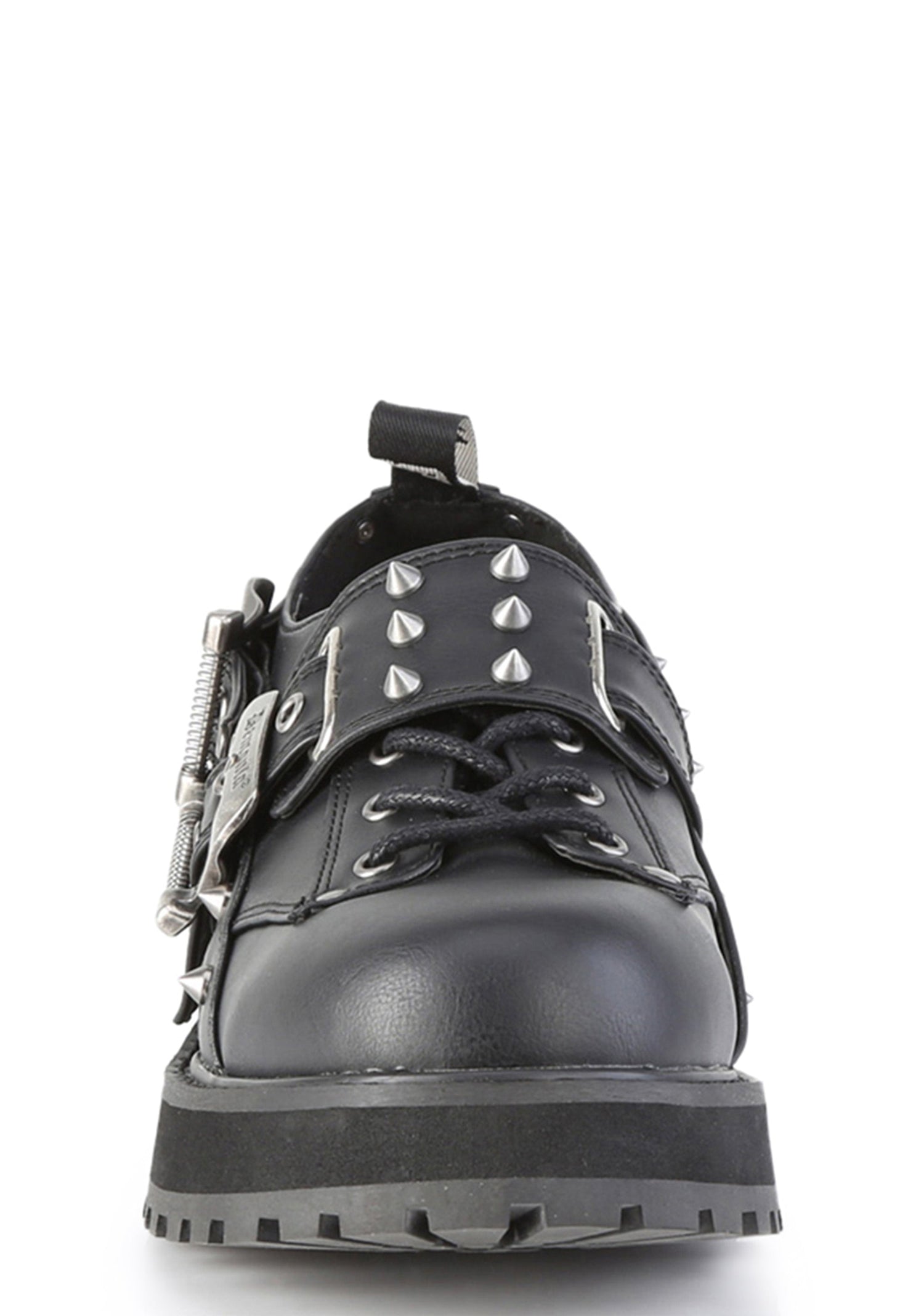 Valor-38 Studded Oxford Platform Shoes
