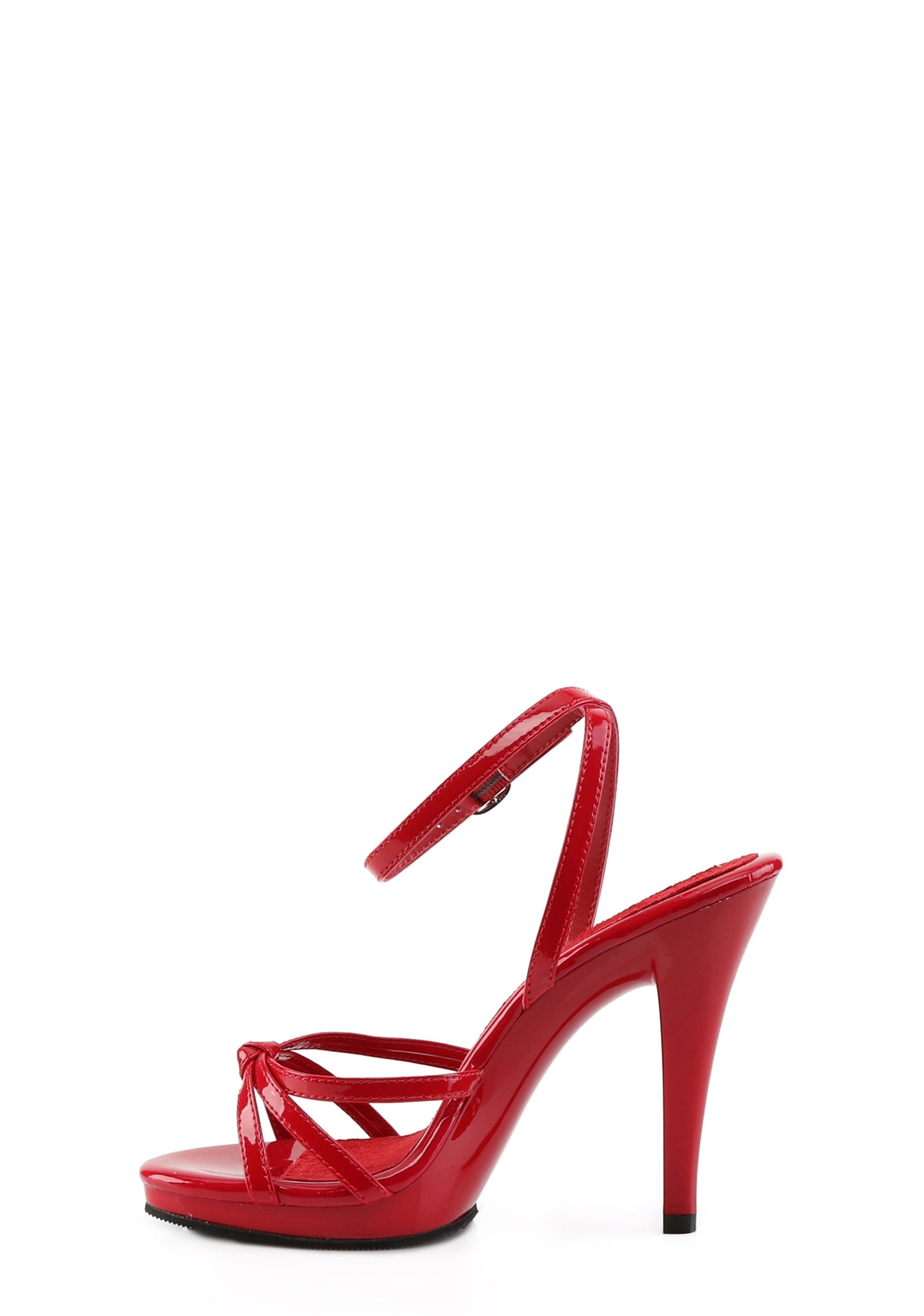 Falir-436 Ankle Wrap Sandal - Red