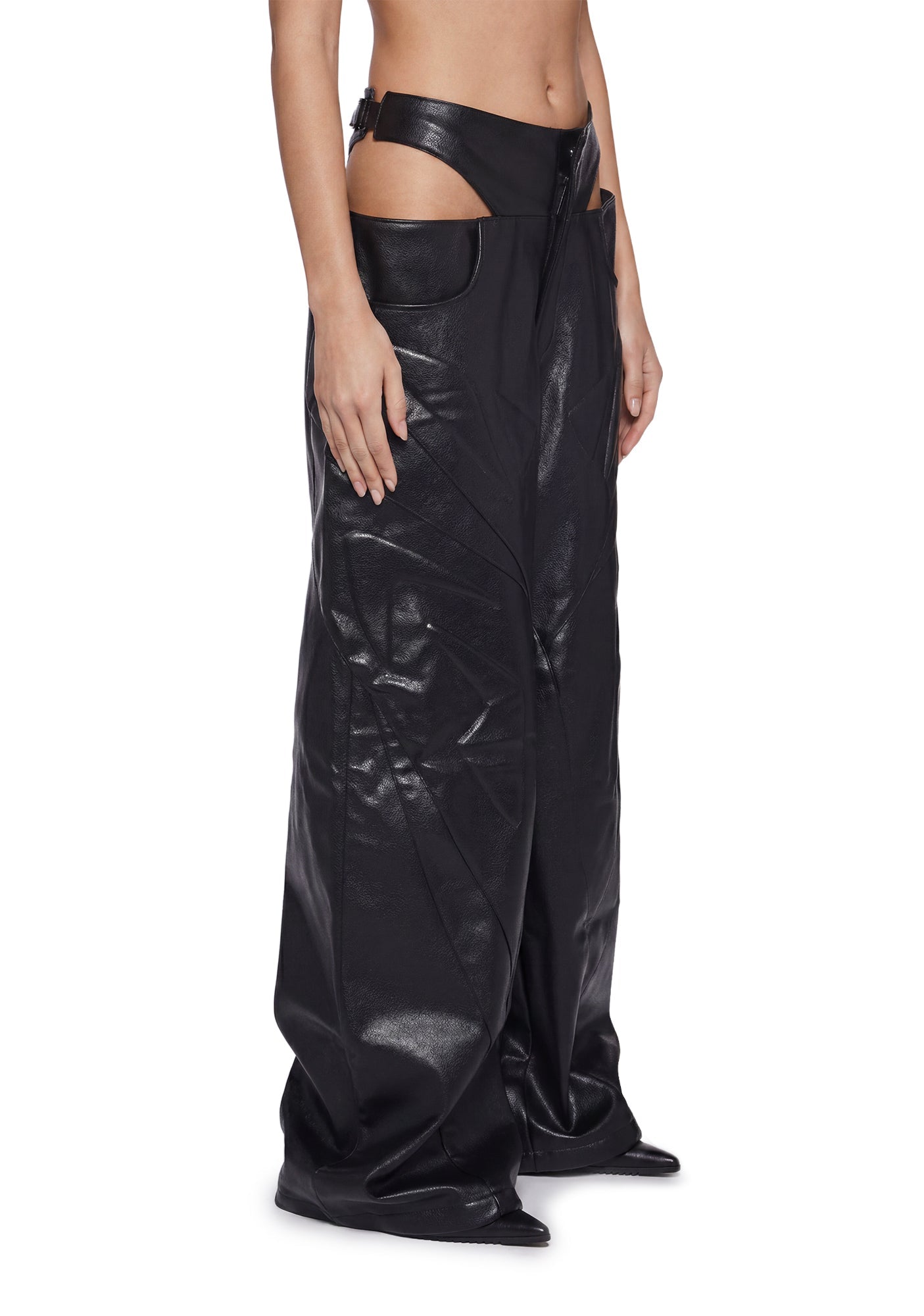 Octane Leather Panty Trousers