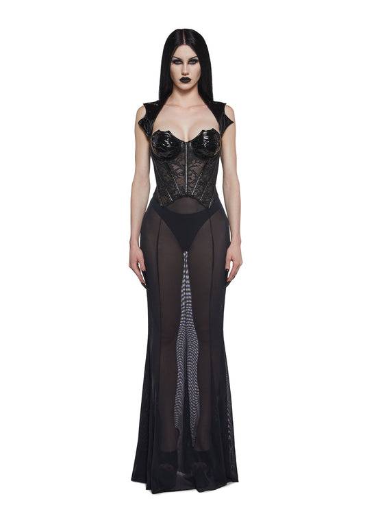 Vampire Chronicles Midi Dress