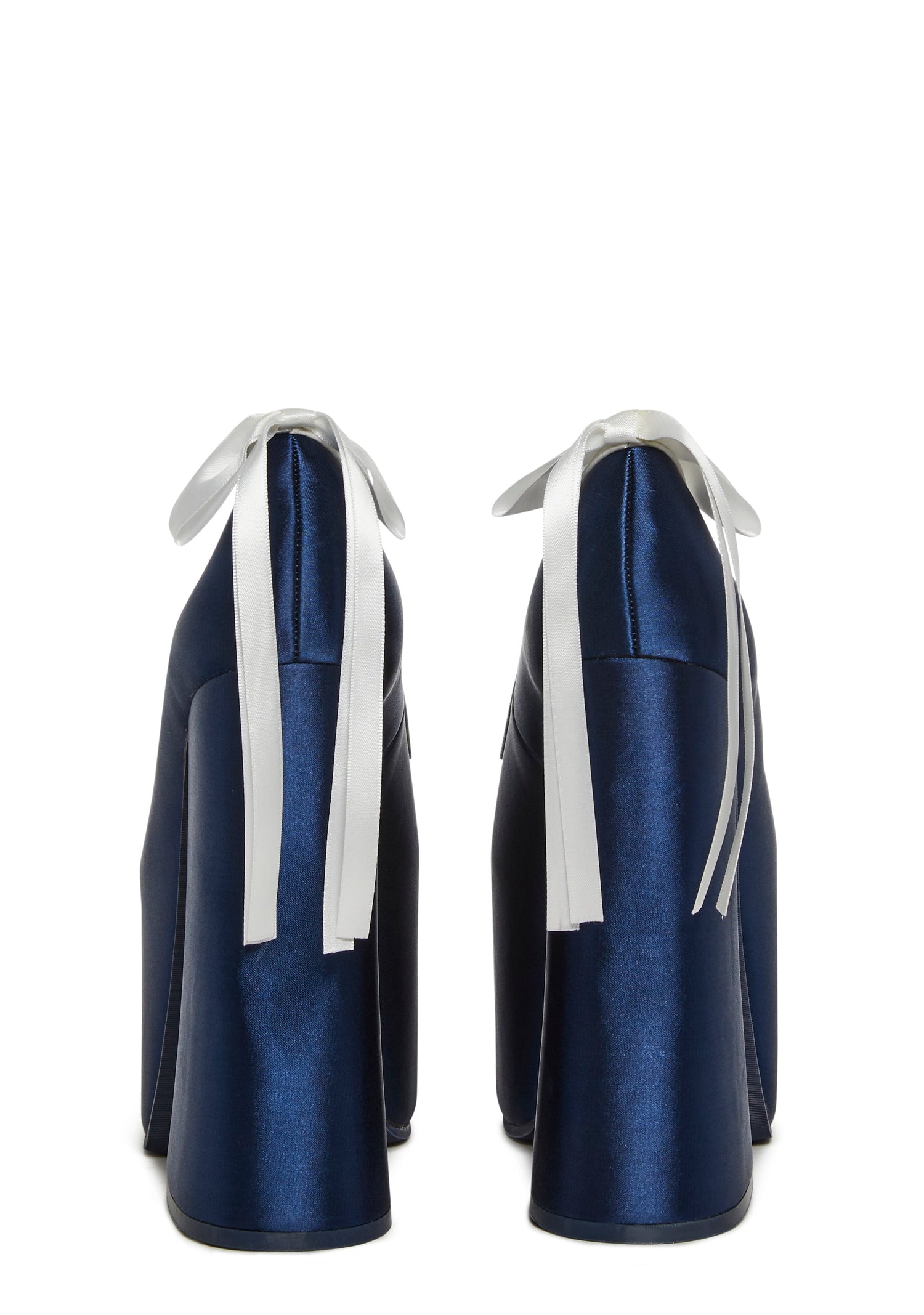 Sweet Sonata Platform Mary Janes - Navy