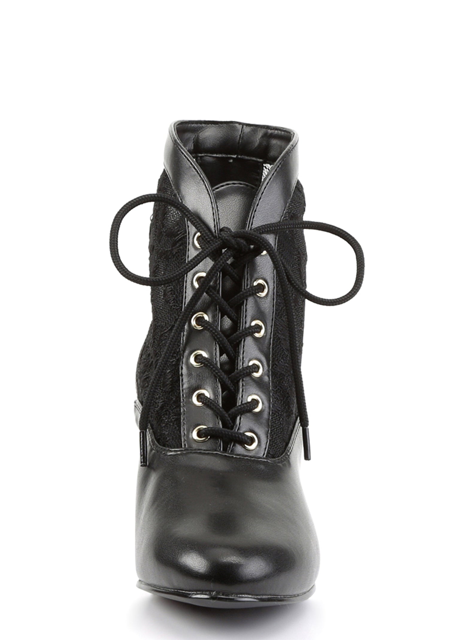 Dame-05  Lace Ankle Boots
