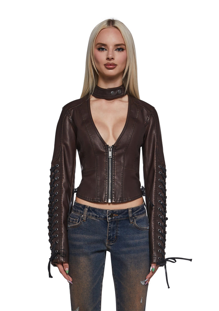 Revved Up Corset Moto Jacket