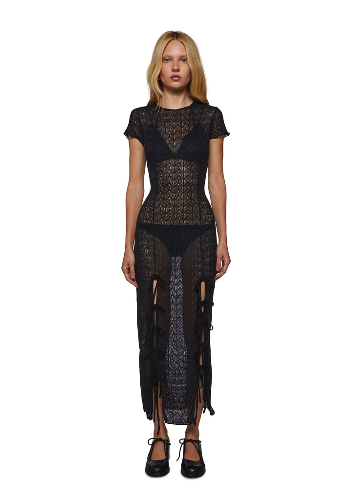 Chill Date Maxi Dress - Black