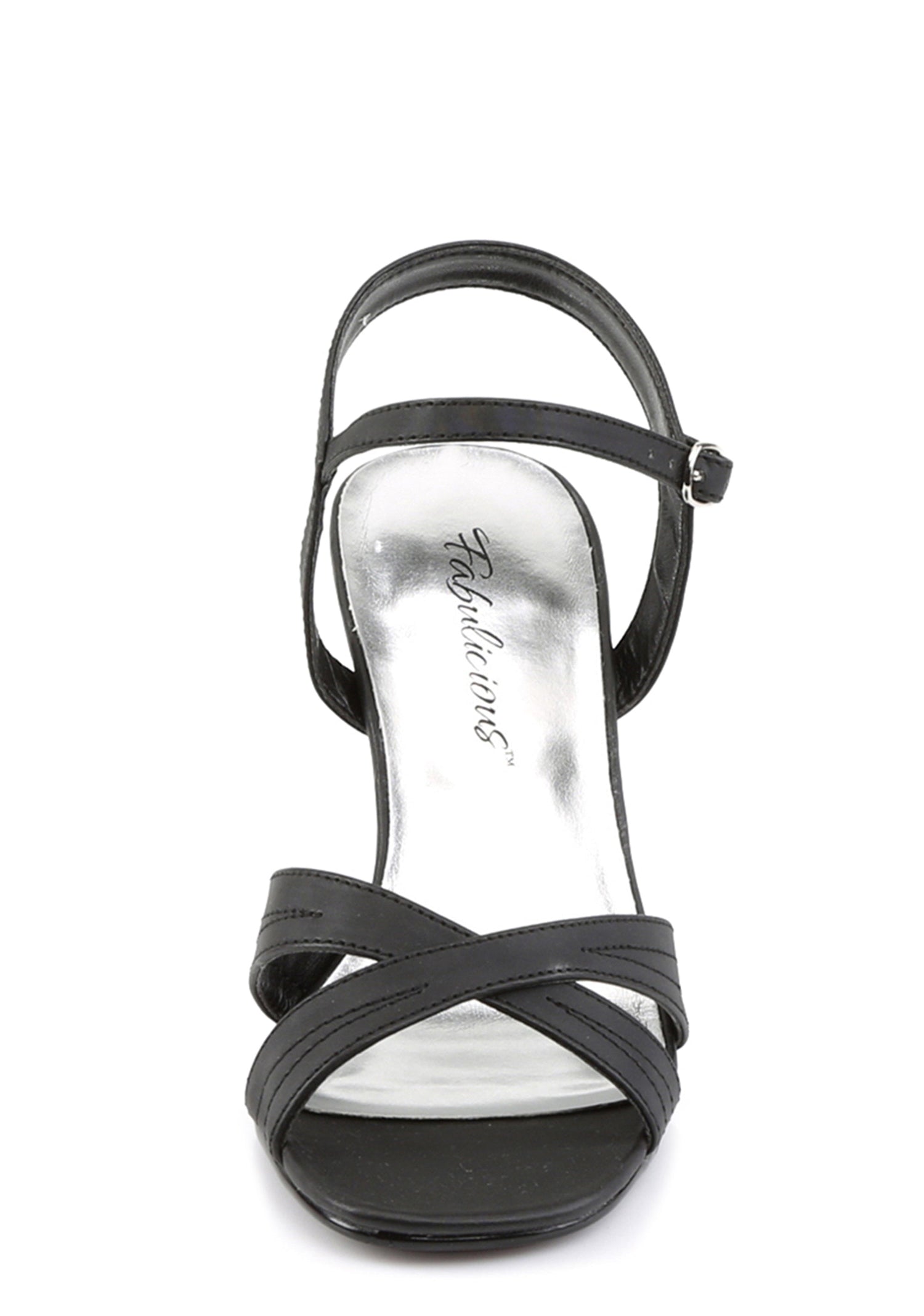 Romance 313 Ankle Strap Sandals - Black