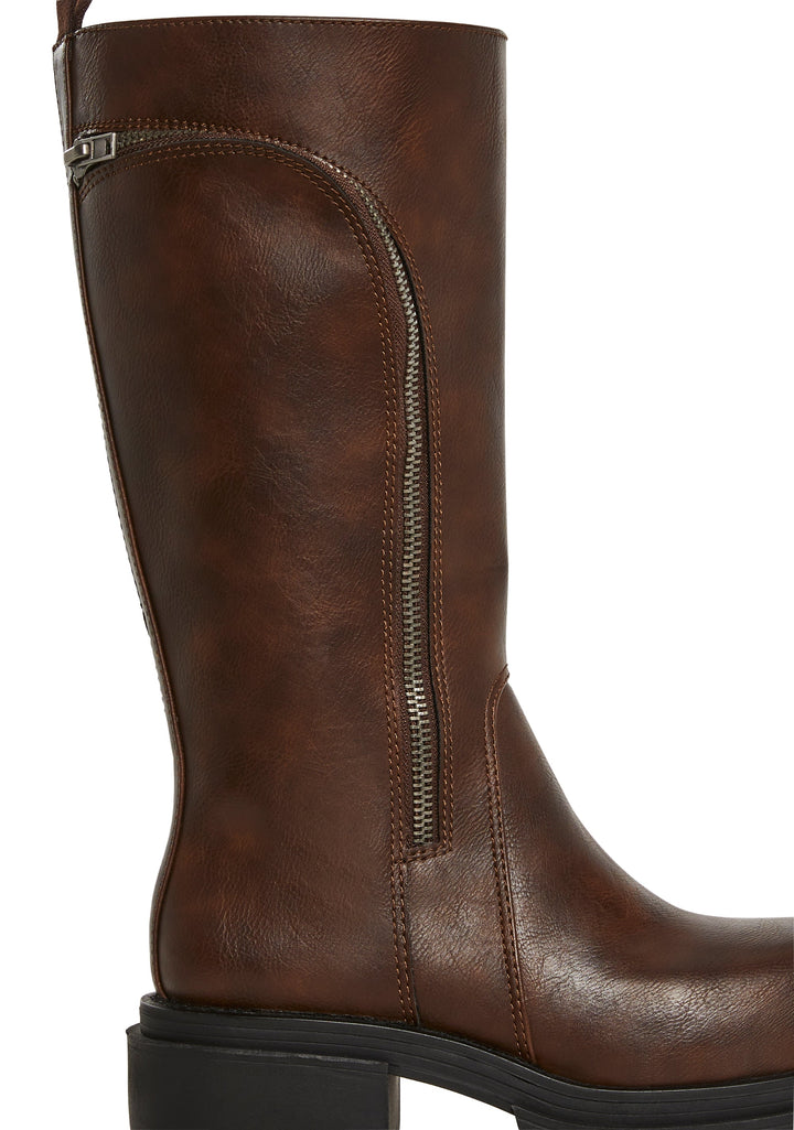 Small Town Girl Pocket Boots - Brown