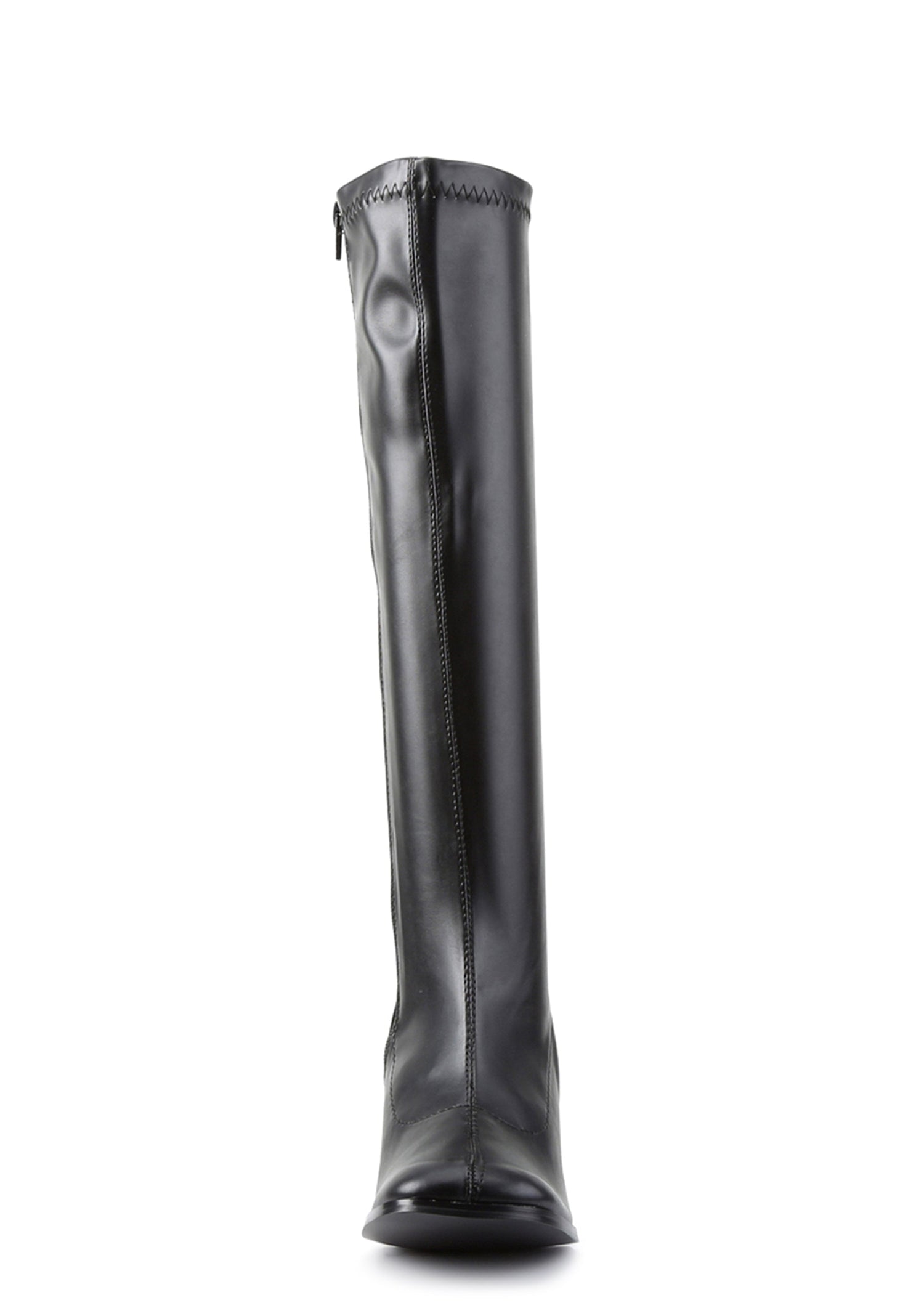 Gogo 300 Matte Knee High Boots - Black